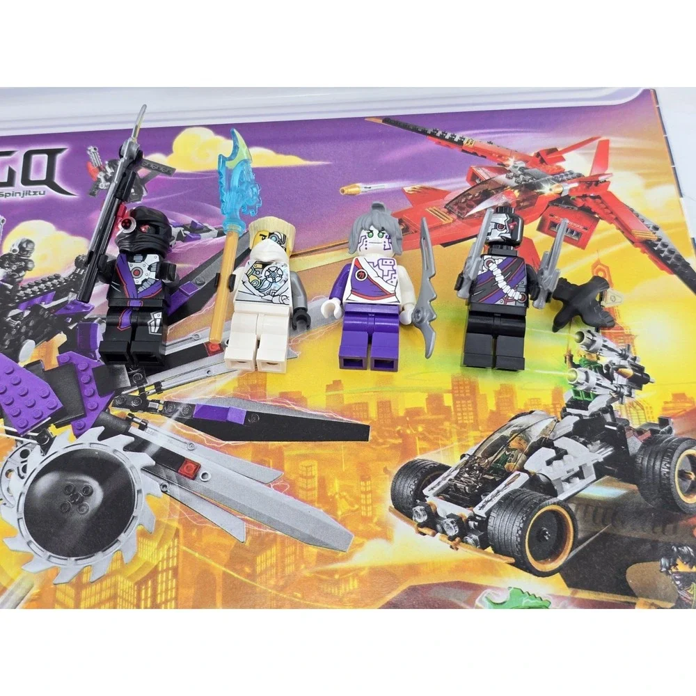 LEGO Ninjago NinjaCopter (70724) Retired, Rare! 100% Complete W/box &‎ Manuals